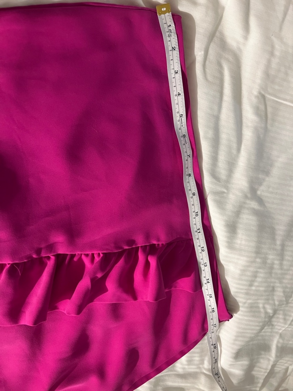 NWOT Judith March Southern Charm Fuchsia Skort Large Luxurious to the touch - Picture 8 of 9